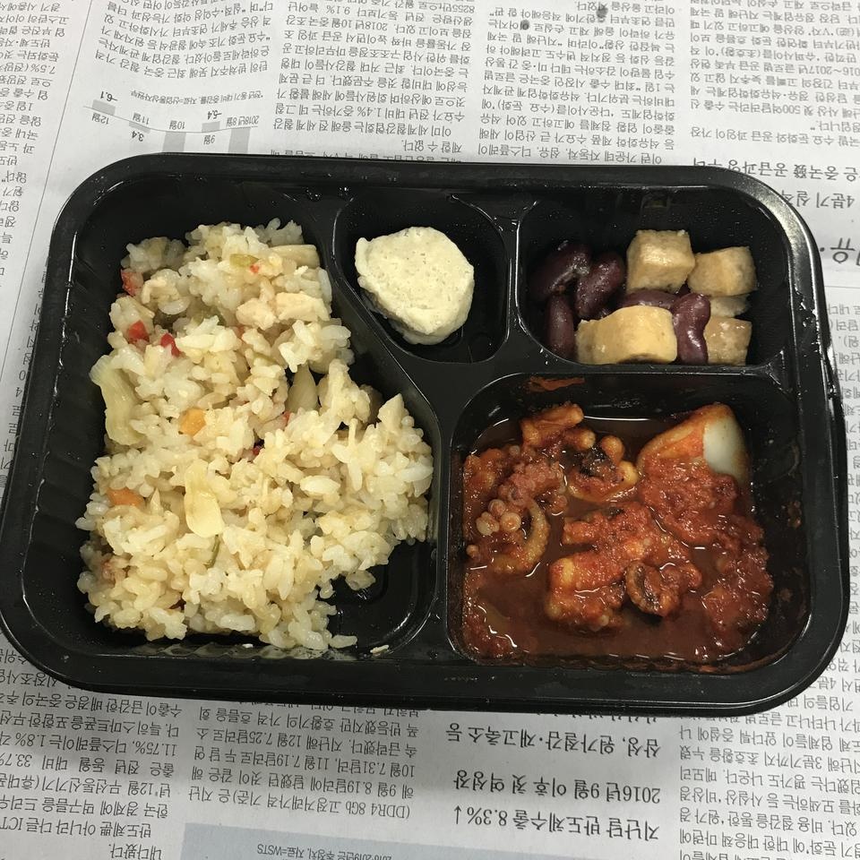 양은 적은데 맛있어요!! 시래기밥 존맛탱