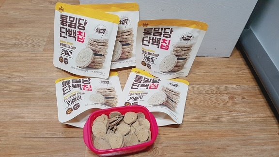단백칩 인절미 맛을 구매했습니다~