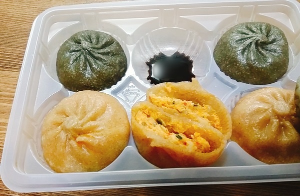 고기만두, 김치만두 둘다 너