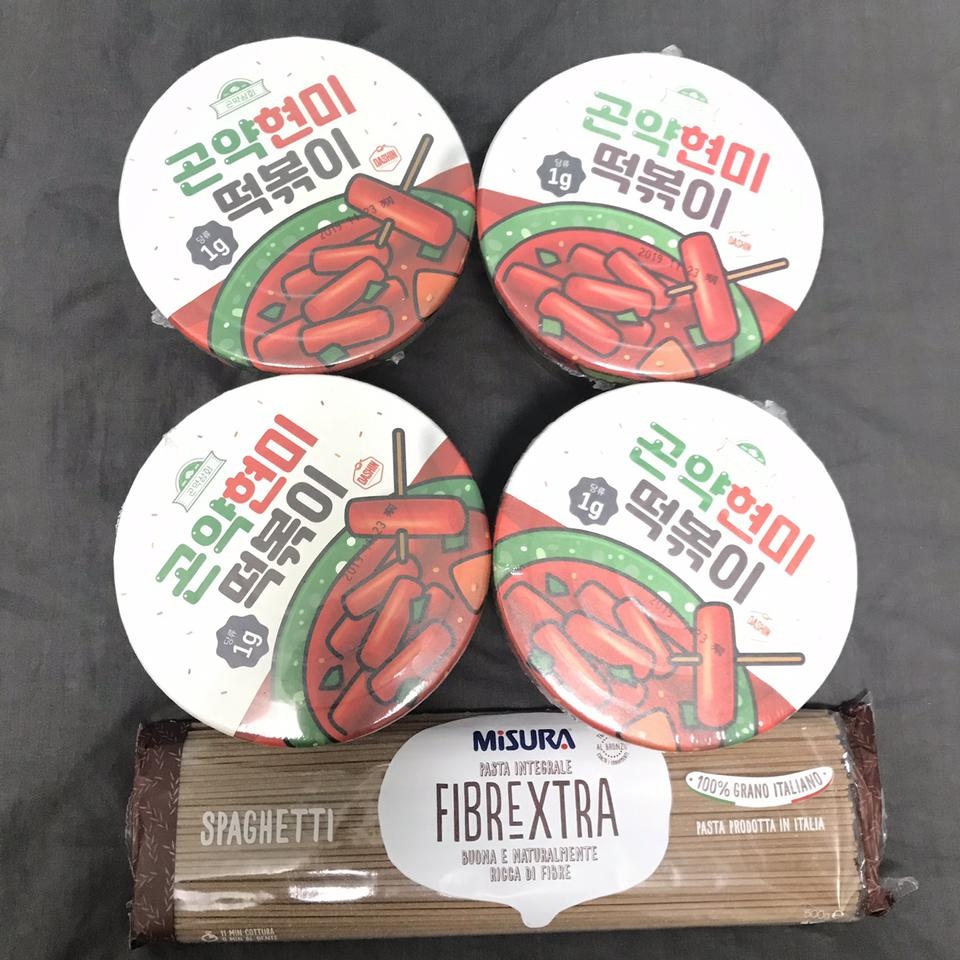 건강한 마크정식하려고 
파스타면샀어요!