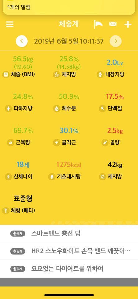 건강하게 다이어트 하라고 친구 선물해줬는데 디자인이며 기능이며 굿굿이라고 좋아하네요 ㅎㅎ 기초대사량...