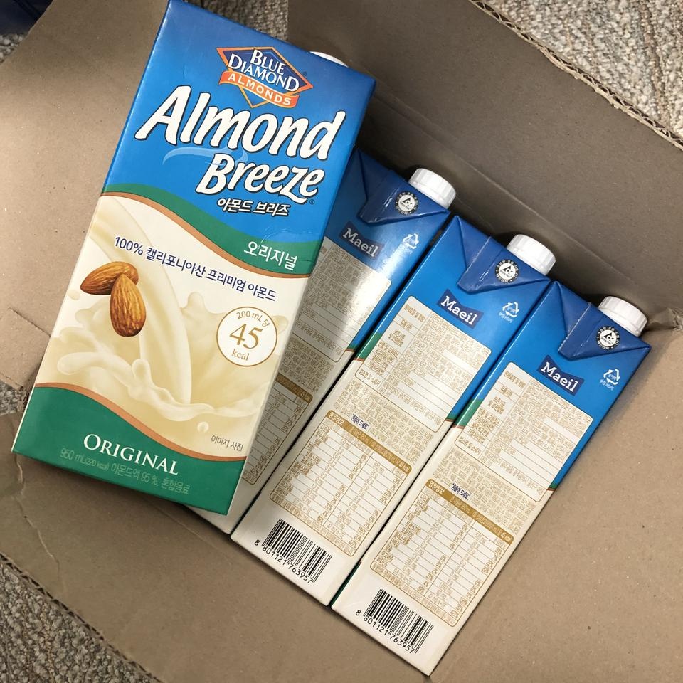 프로틴을 생각한다면  아몬드브리즈