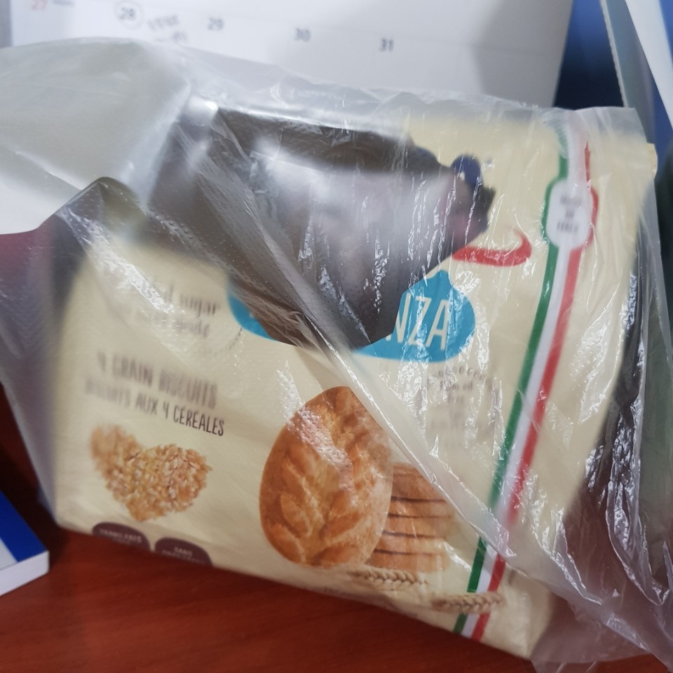 미주라 비스킷을 처음 먹어봤어요 맛