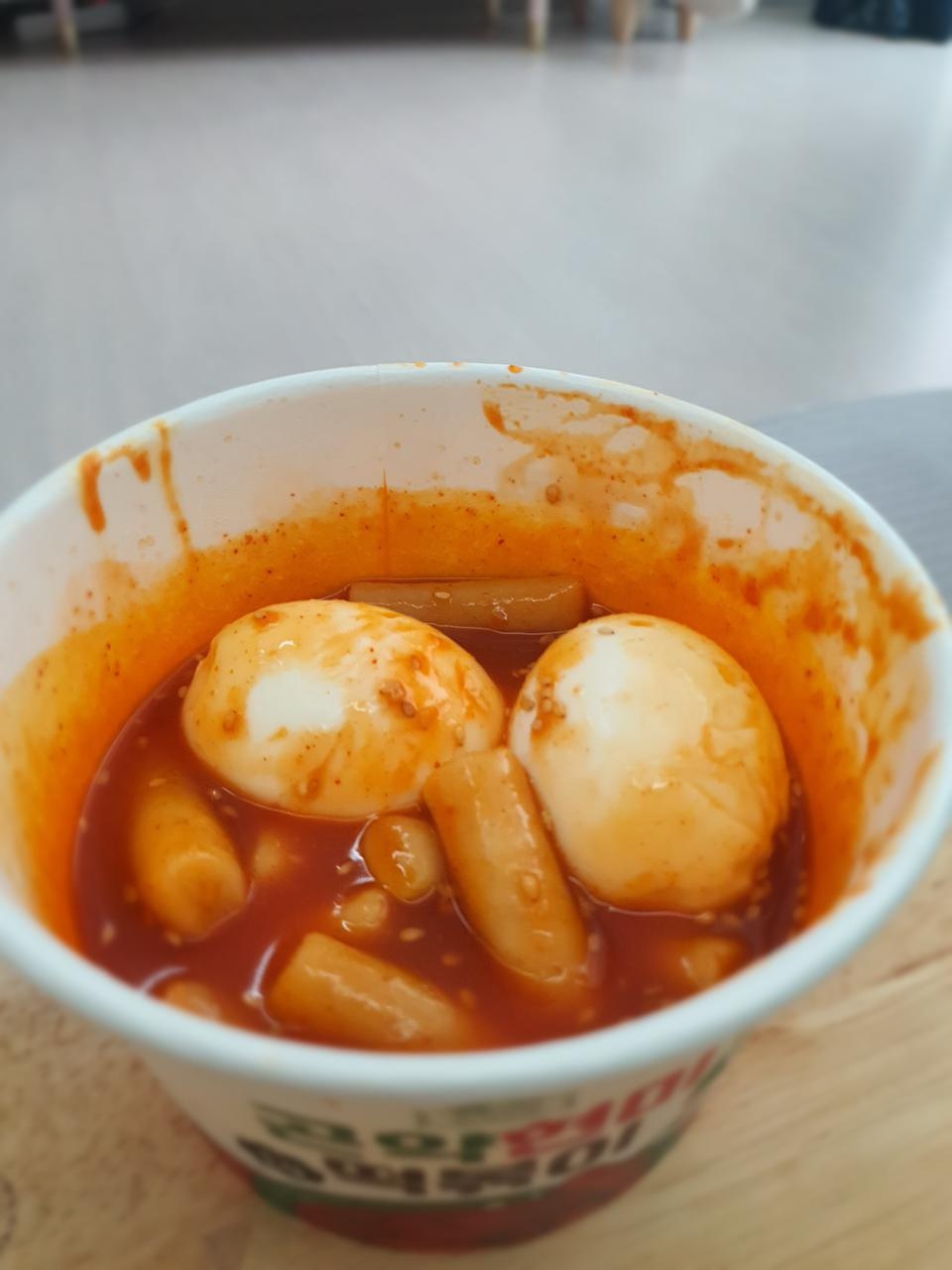 적당히 맵고 떡도 쫄깃쫄깃하네요