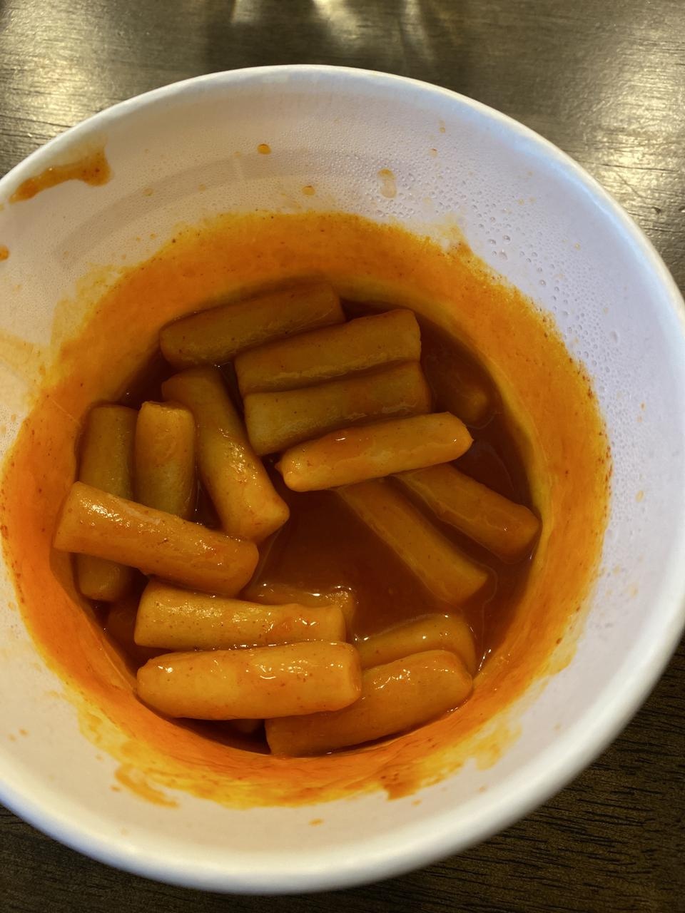 맛있는데요? 떡보끼먹고싶을때 대체하기딱좋아요