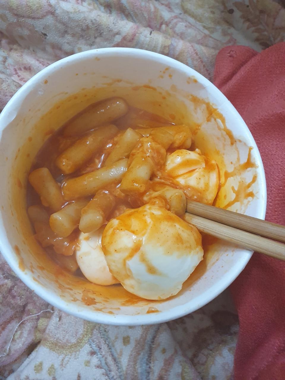 떡처럼 쫀득쫀득하고 치즈 넣어먹으니까 맛있어오