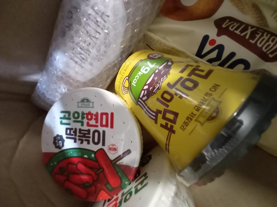 곤약짜장 맛있네요 당도 착하고