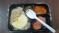 사무실에서 배달음식도 살짝 물리고