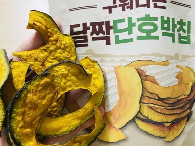 진짜 단호박이네요!!  몬가 짭쪼름한 맛이 살짝 있으면서 전혀 심심하지 않은 맛이에요! 
다이어트 간식으로...