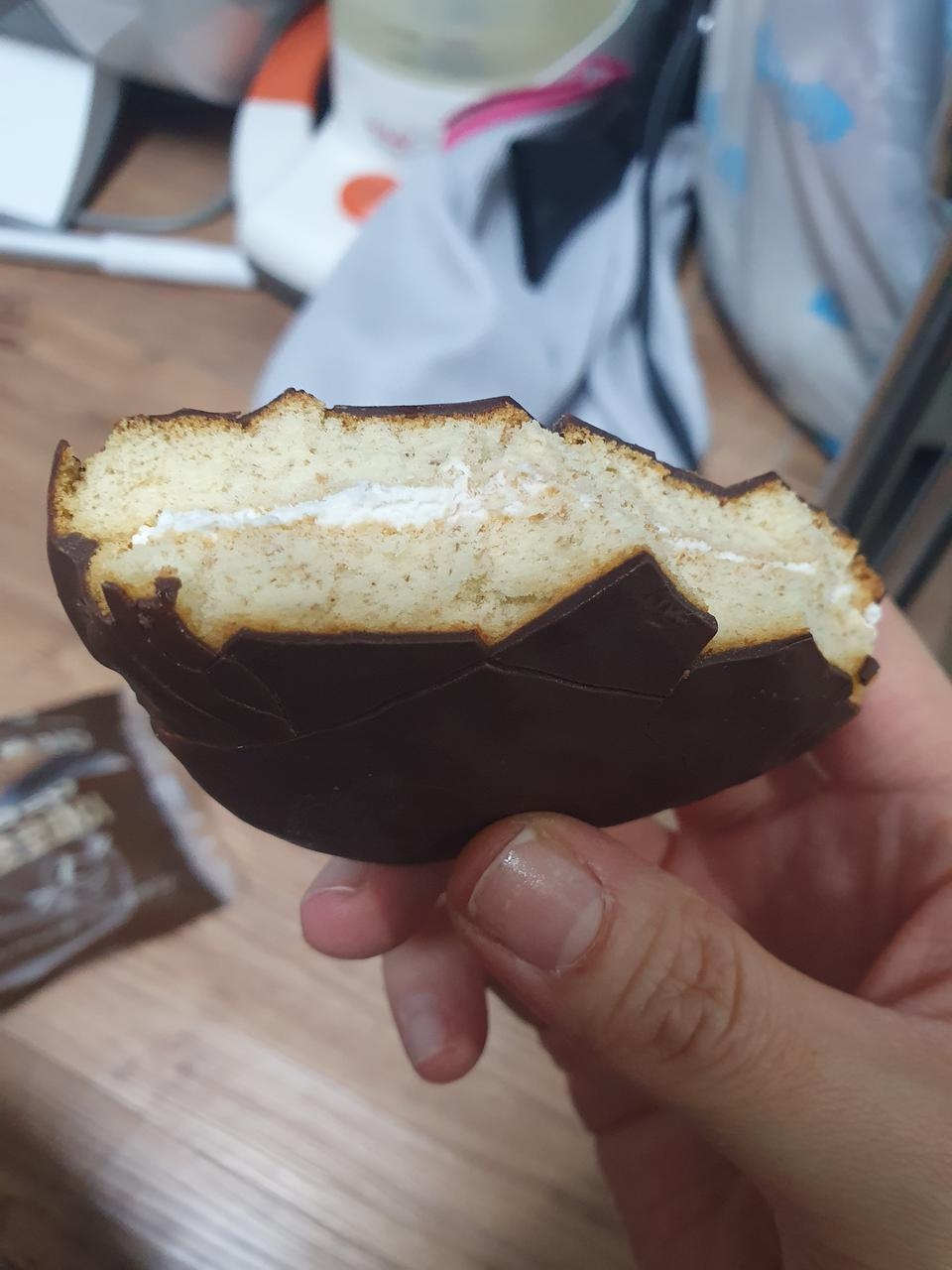 맛있어요!@!  초코파이같아요!
넘 신기하넹