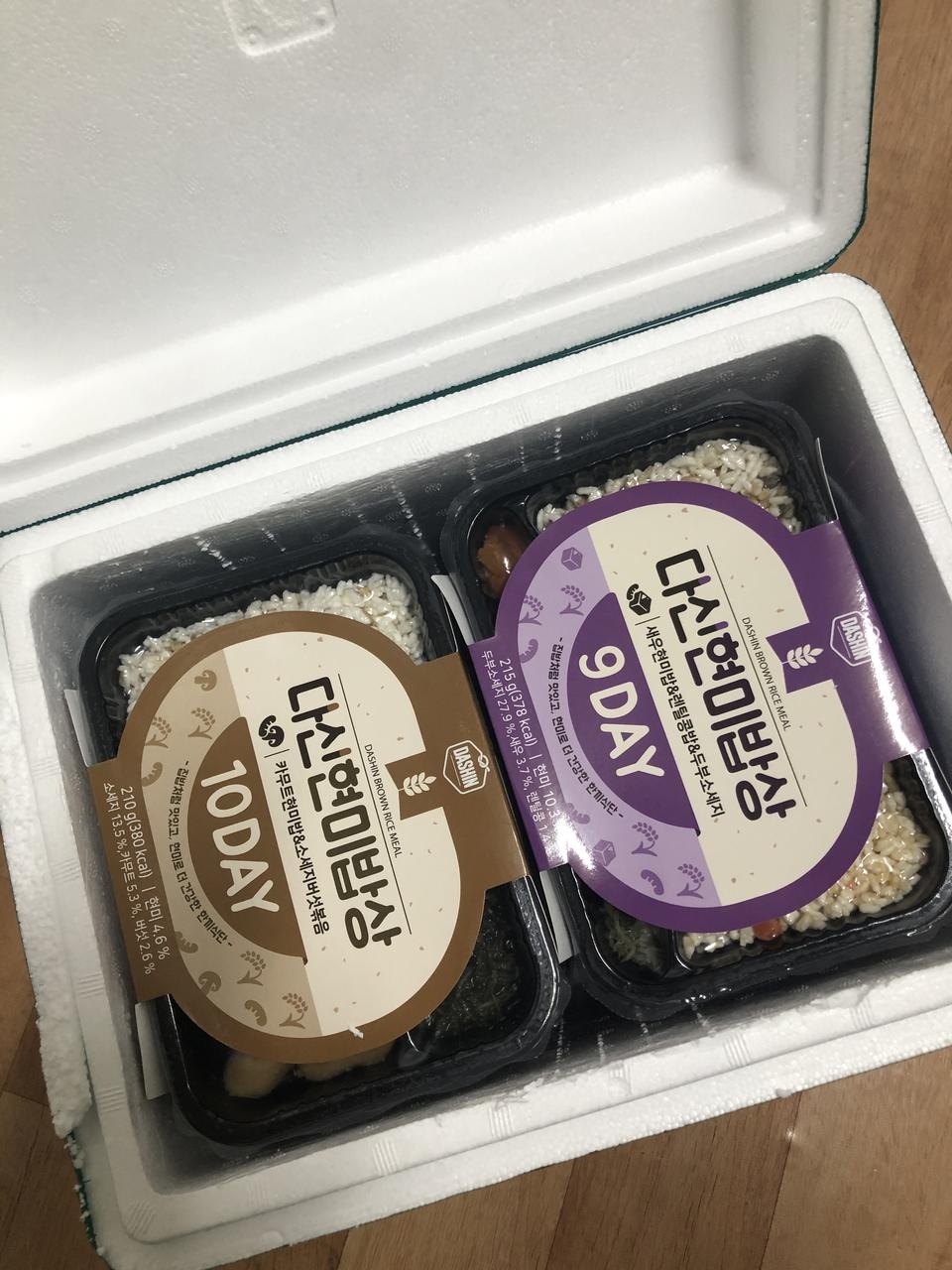 구성도 알차고 맛있어요!
몇번째날에 먹으라고 도시락마다 표시돼있어서 좋아요
