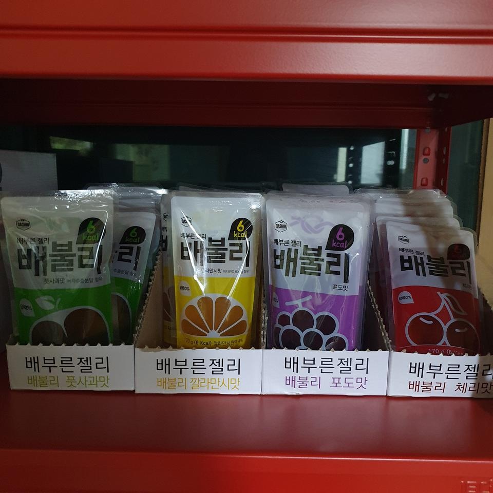 시중 곤약 젤리들에 비해 양이 많아서 좋아요~