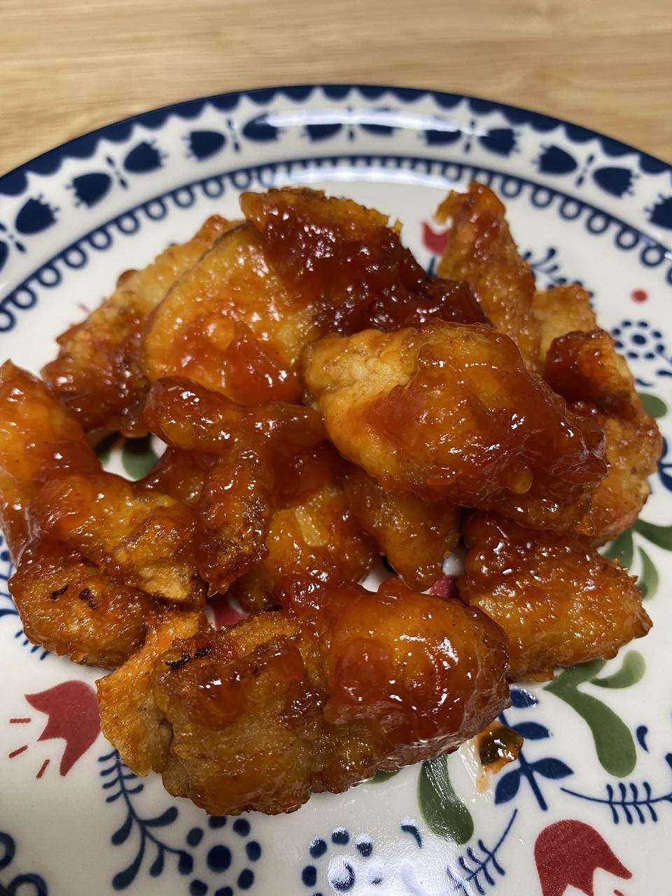 약간 매콤하면서 아주 맛있어요...