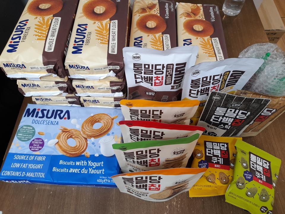 살빼는데 빵은 땡기고 찾다가구매했어요 맛있어요