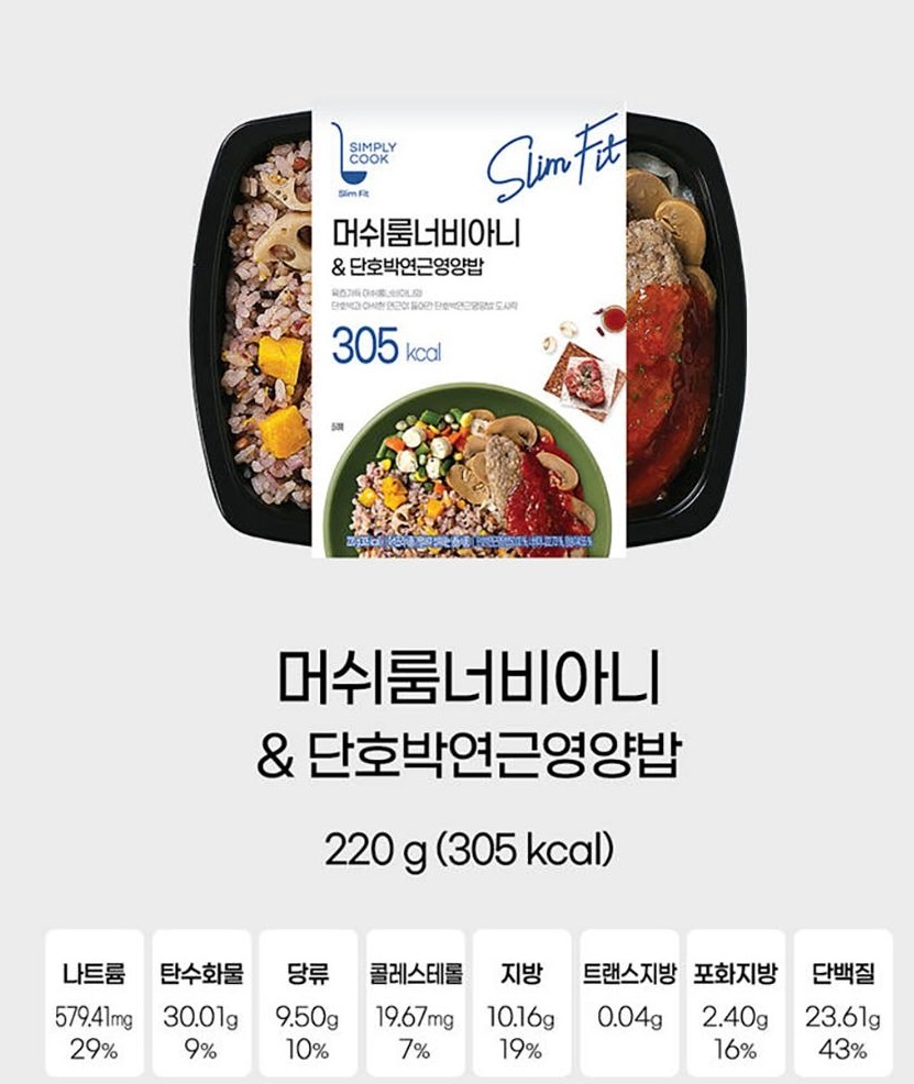 칼로리 등록 부탁드려요