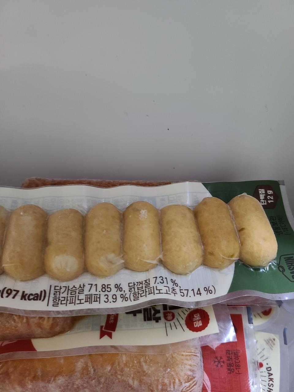 그냥 비엔나같음..그런데 단백질에 졸을거 닽아 구매햇는데 괜찮ㄴ네요