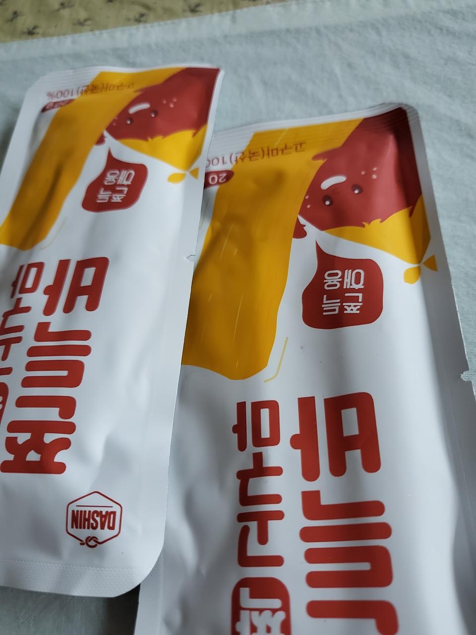 처음 주문했는데 맛도 좋고 간식으로 딱이네요
또 주문할께요