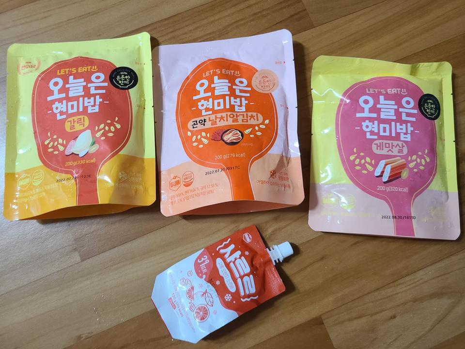 한끼 식사로 맛있습니다.