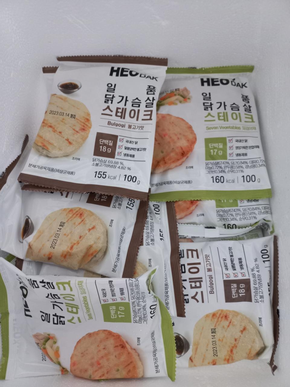 담백한 닭가슴살 스테이크
반찬 없을때 잘 애용하고 있어요