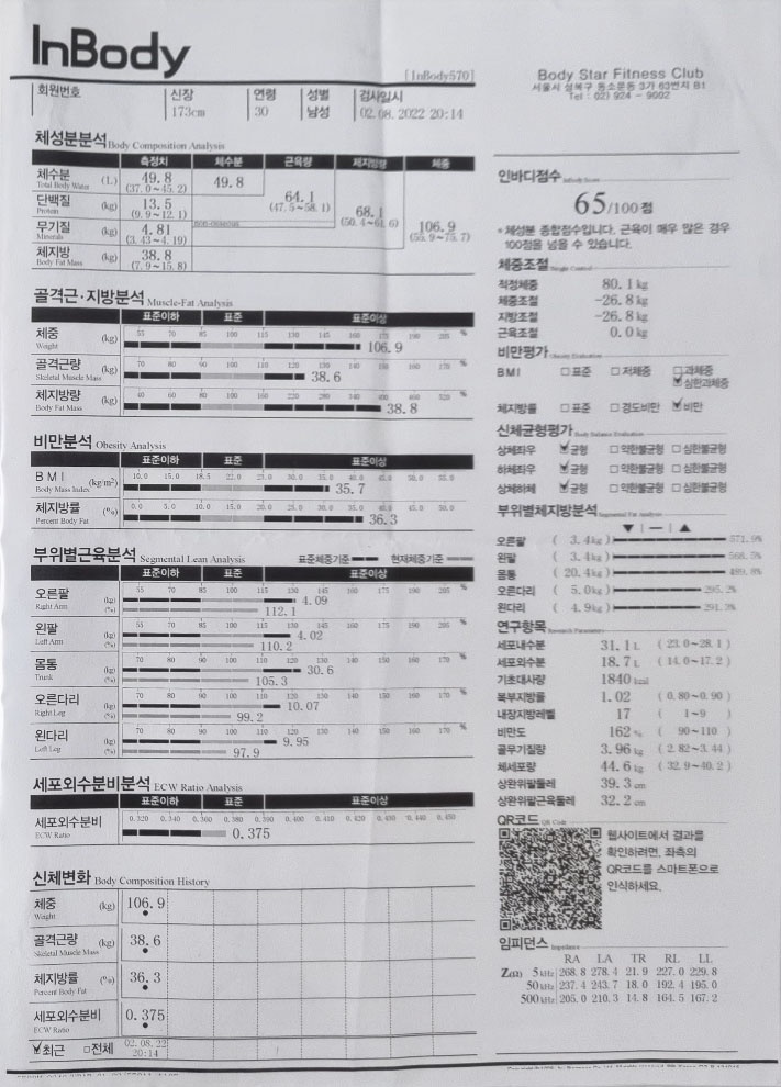 (추가) 고도비만 다이어트 정체기 때문에 고민입니다.