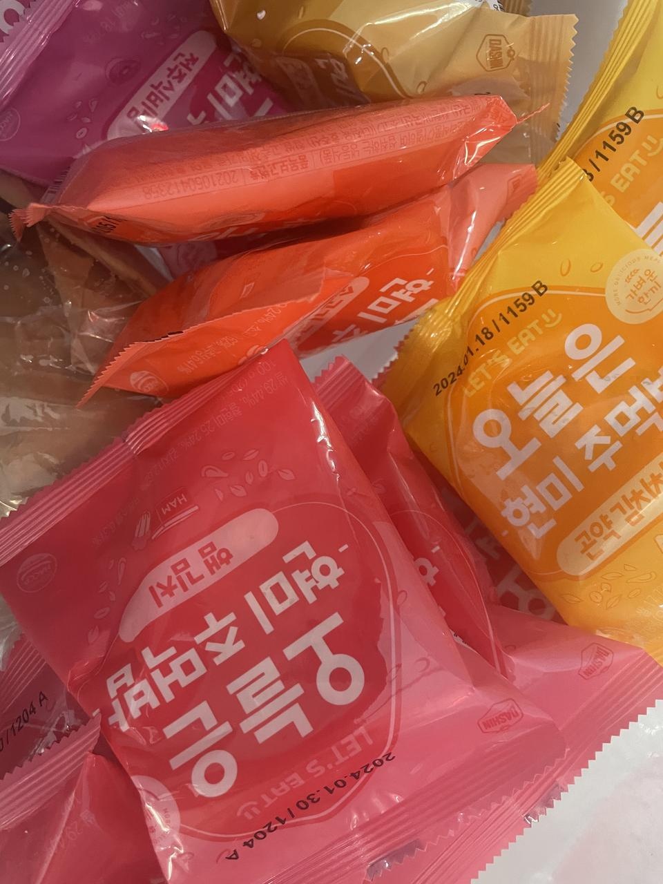 너무 맛있어요~~~
갓 지은 현미밥 같아요!