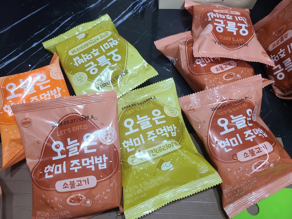 맛있어요~맛별로 골고루 주문했어요