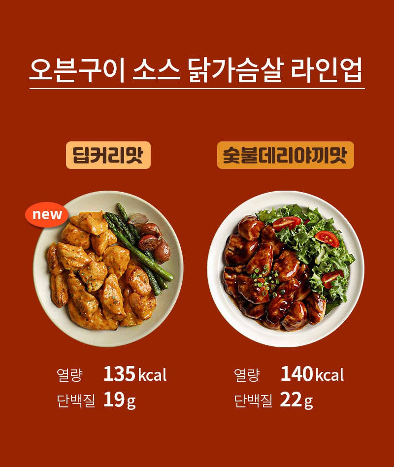 [무료체험단 모집] 닭신 오븐구이 소스닭가슴살 2종 (~9.04)