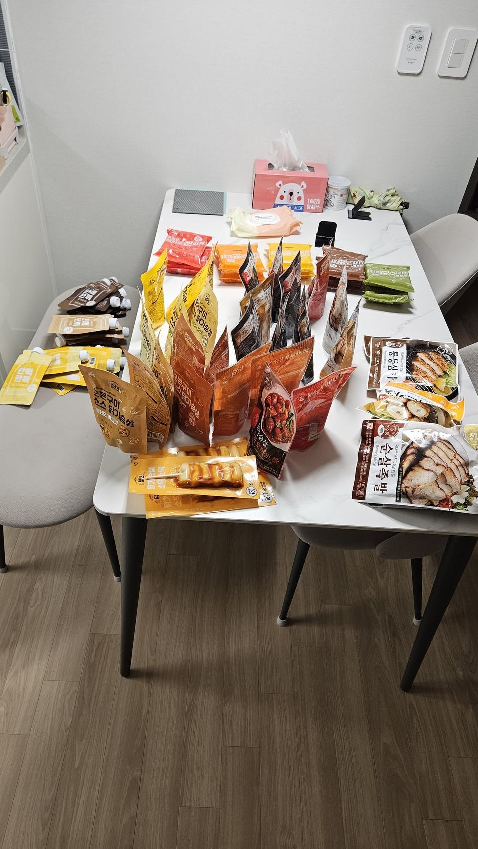 잘 받았어요! 맛있게 먹을게요^.^