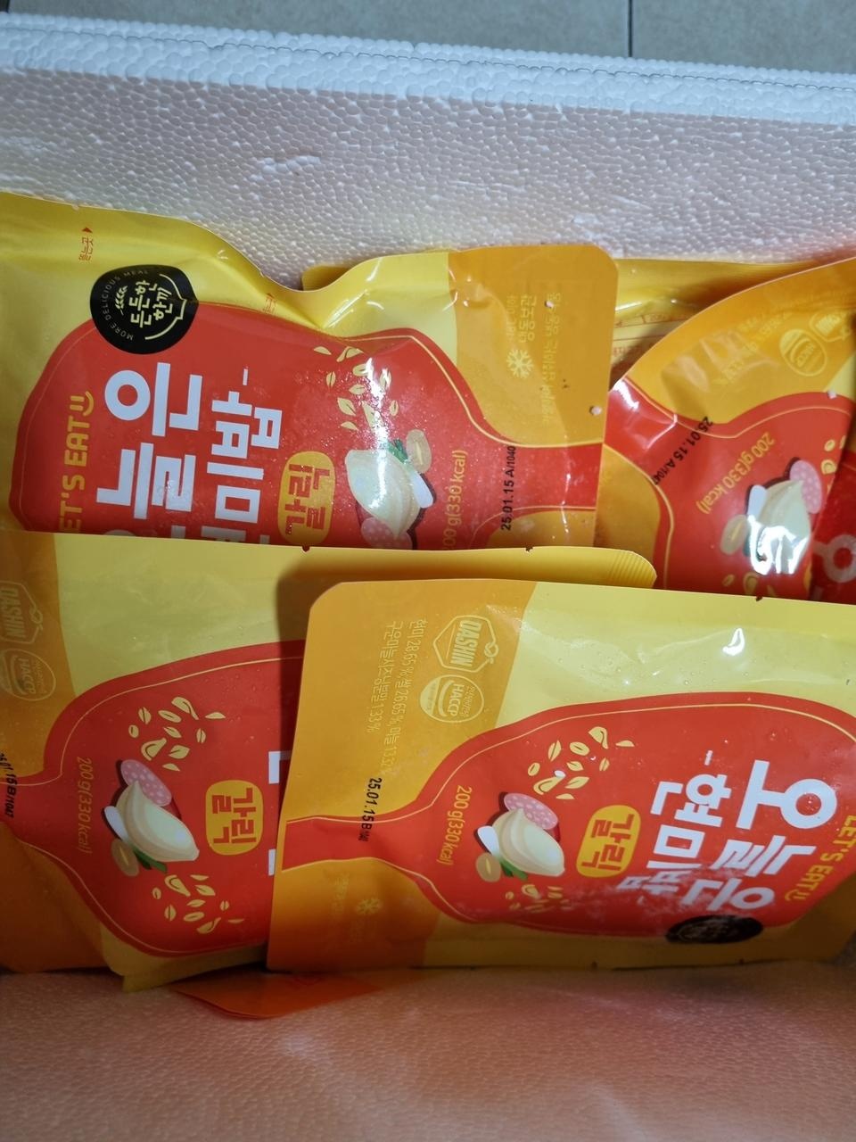 다이어트땜에 다시주문해요
밥대신먹기좋아요
