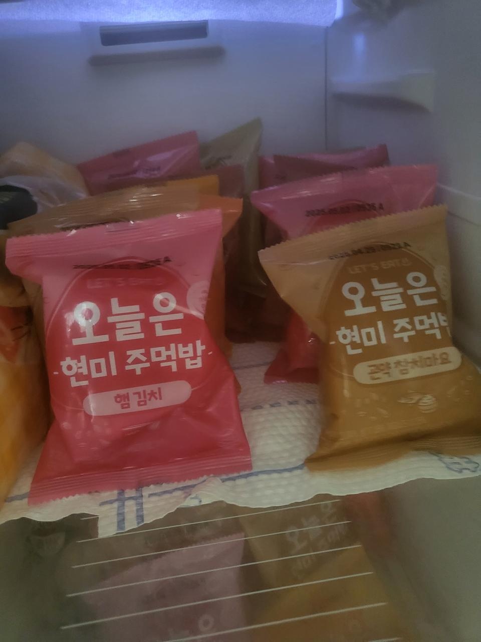 식감도 좋구 맛도 다양해서 질리지않고 골라먹을 수 있어서 좋아용❣️