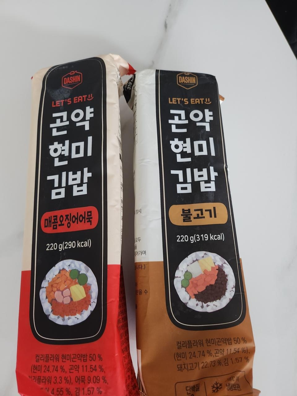 기대이상으로 맛있어서 깜놀이요 
첨 먹어봤는데 생각보다 너무 맛있고 식감도 너무 좋으네요. 곤약밥도 도...