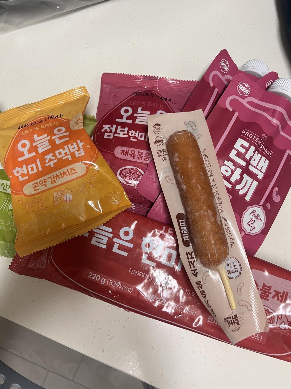 주먹밥 재주문이에요 간단하게 맛있게 먹고있어용