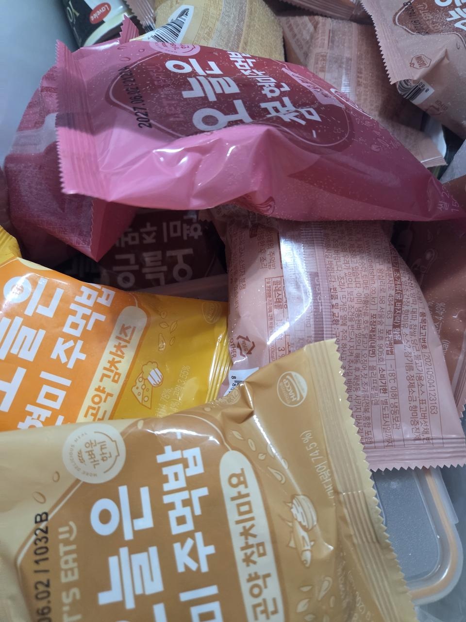 점보사이즈 하나만 먹어도 든든해요~