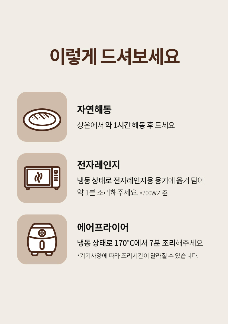 통밀당 소보로빵 - 자연해동 및 전자레인지 및 에어프라이어를 활용한 맛있게 먹는 방법 - 조리 가이드